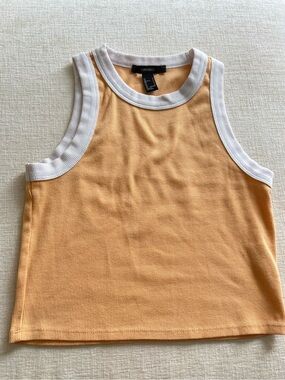 Yellow Crop Top